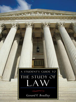 cover image of A Student's Guide to the Study of Law